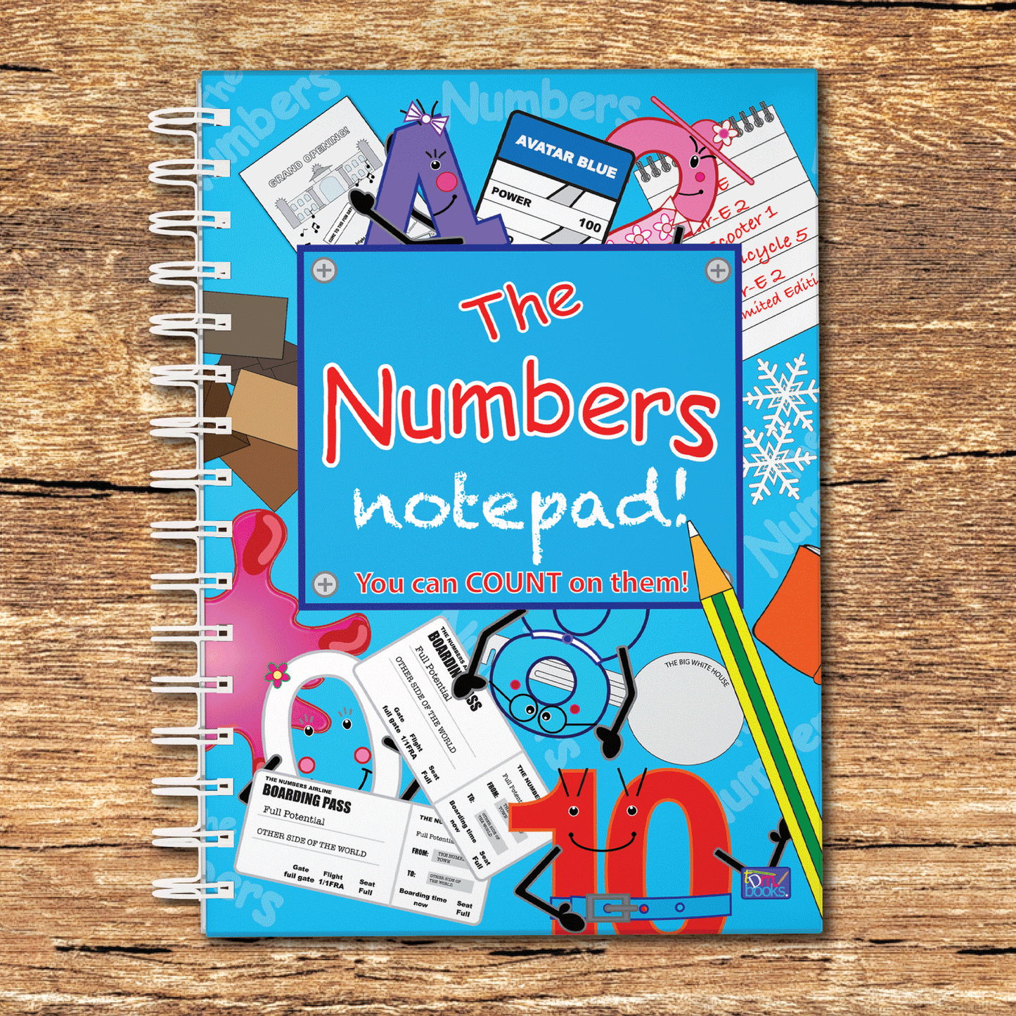 THE NUMBERS! NOTEPAD